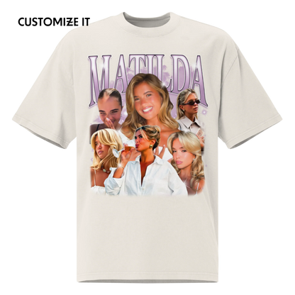 CUSTOM Create Your Own Bootleg Oversized Faded T-Shirt