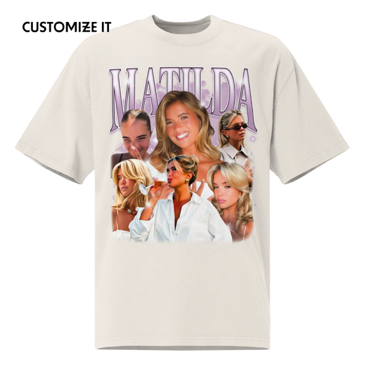 CUSTOM Create Your Own Bootleg Oversized Faded T-Shirt