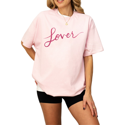 Lover Glitter Logo Taylor Swift T-Shirt