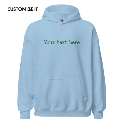 CUSTOM Your Text Typewriter Hoodie