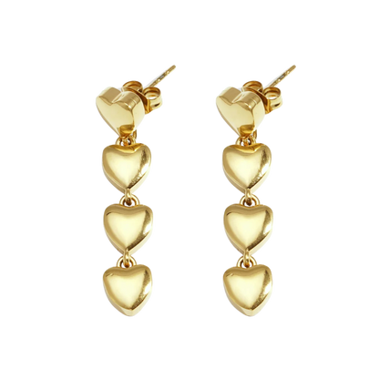 Heart Dangle Earrings