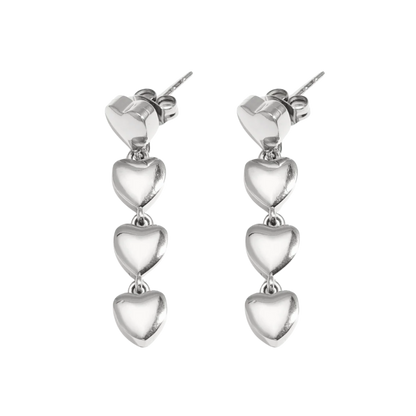 Heart Dangle Earrings