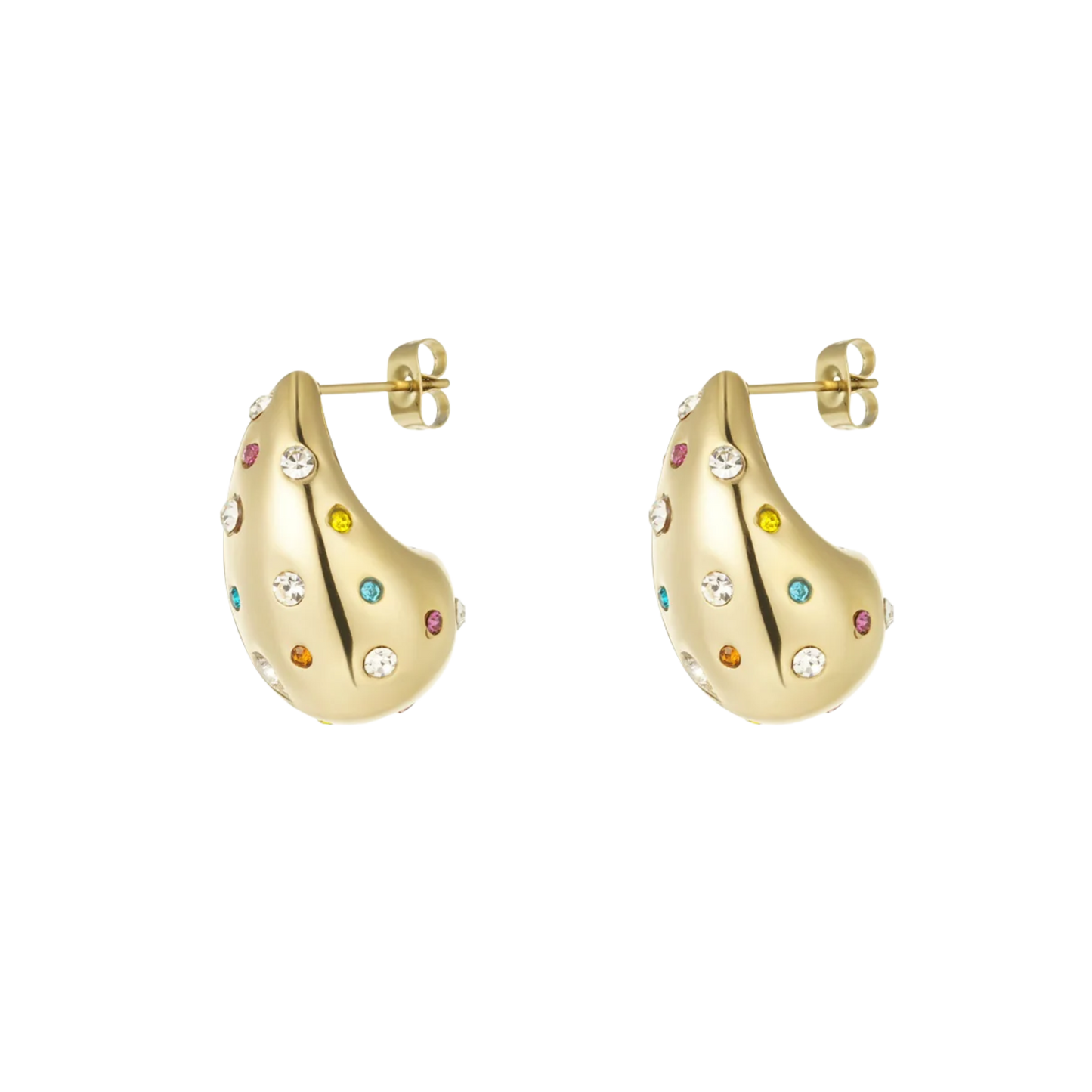 Rhinestone Drop Earrings