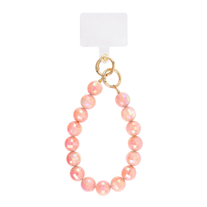 Disco Baby Beaded Phone Lanyard Charm Wrist Strap