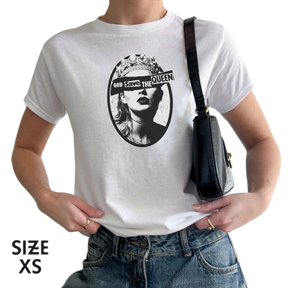 God Save The Queen Taylor Baby Tee