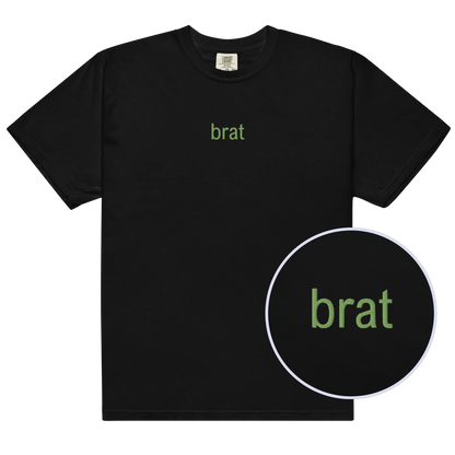 brat XCX Embroidered Premium T-Shirt