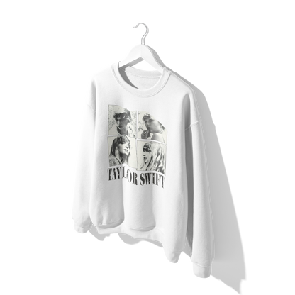 Taylor Swift Collage Crewneck Sweatshirt