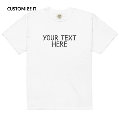 CUSTOM Your Text Scribbles Classic T-Shirt