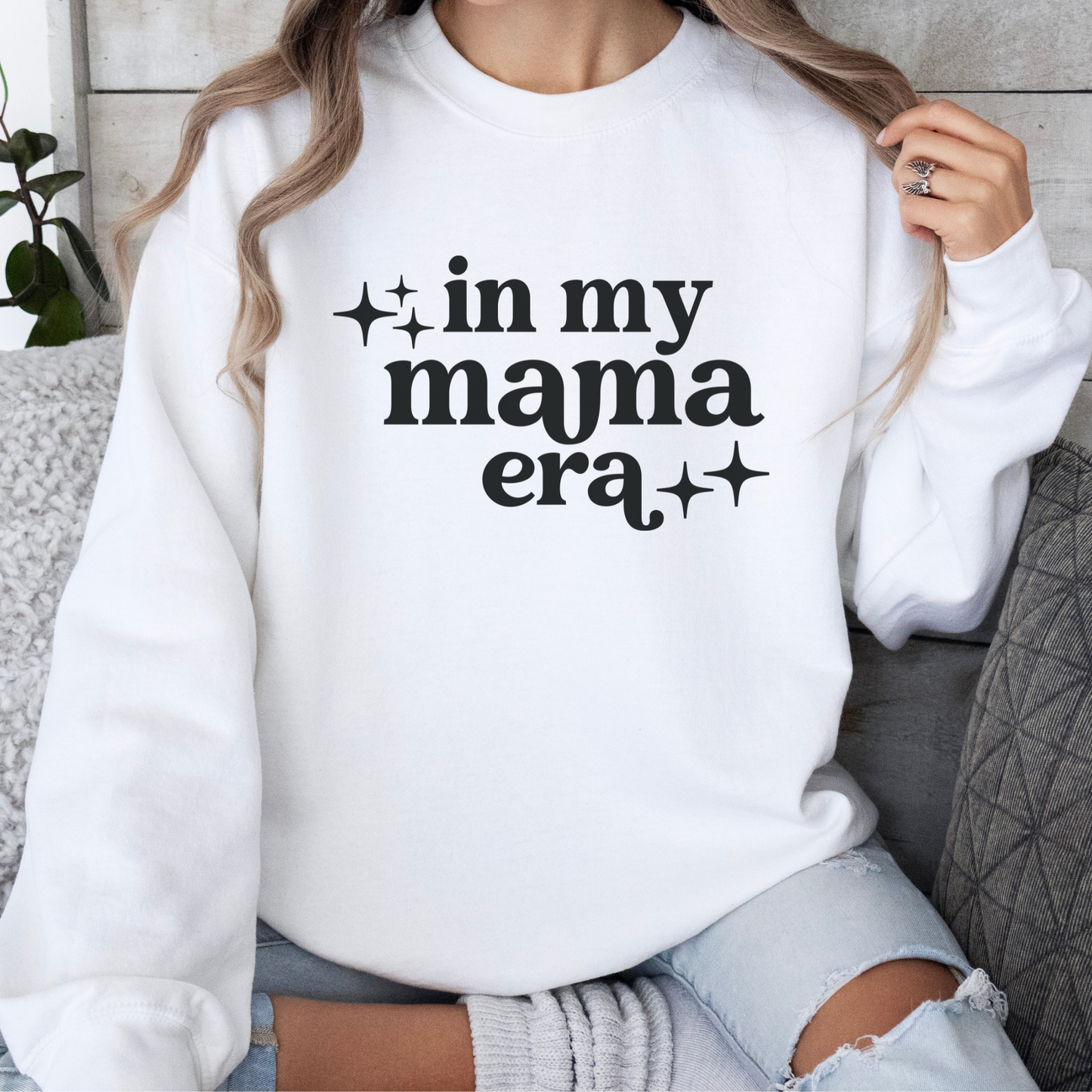 In My Mama Era Crewneck Sweatshirt