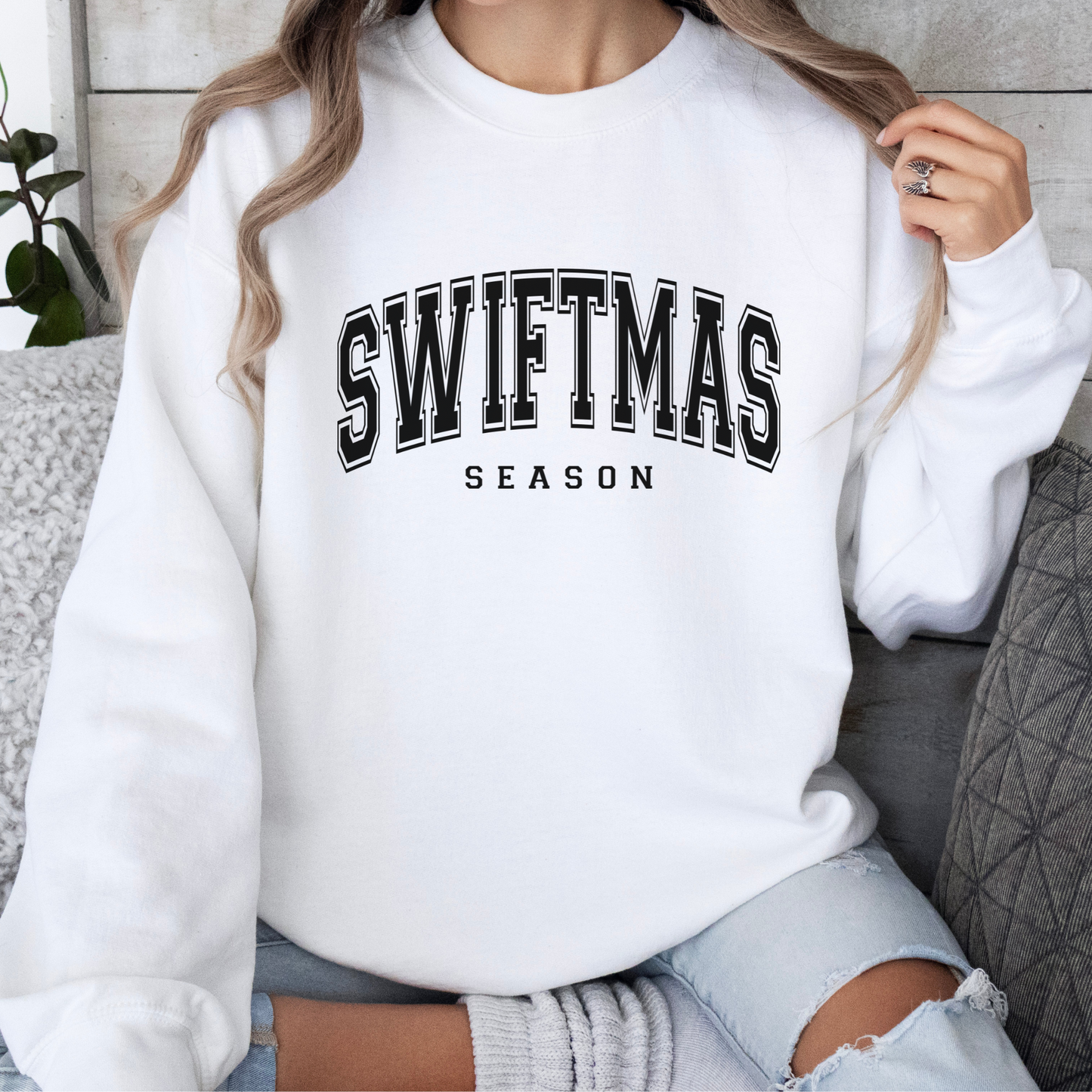 Swiftmas Season Christmas Crewneck Sweatshirt