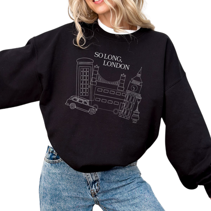 So Long, London Crewneck Sweatshirt