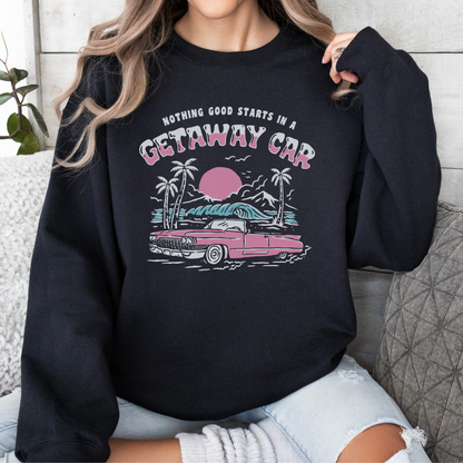 Getaway Car Taylor Swift Crewneck Sweatshirt