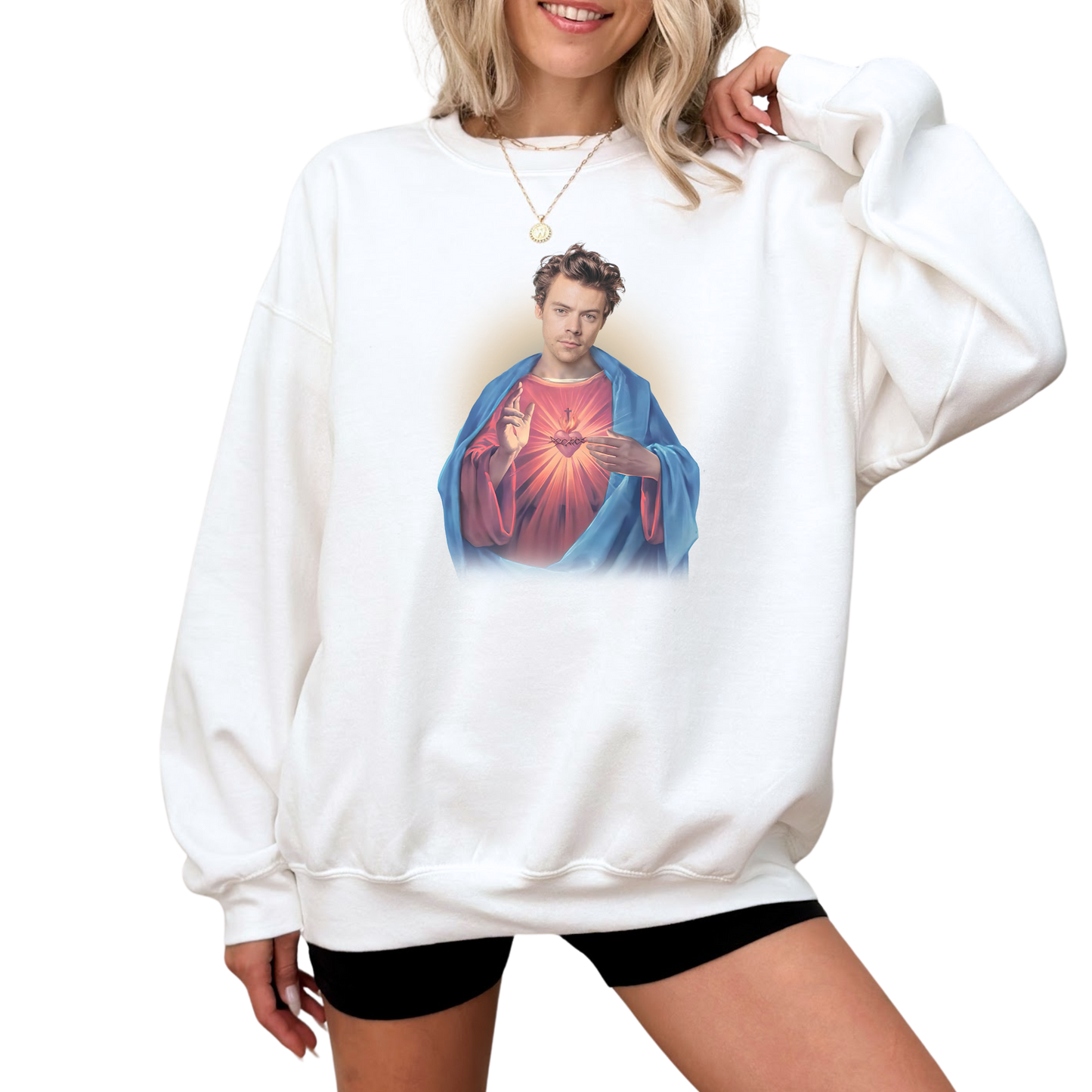 Harry Jesus Crewneck Sweatshirt