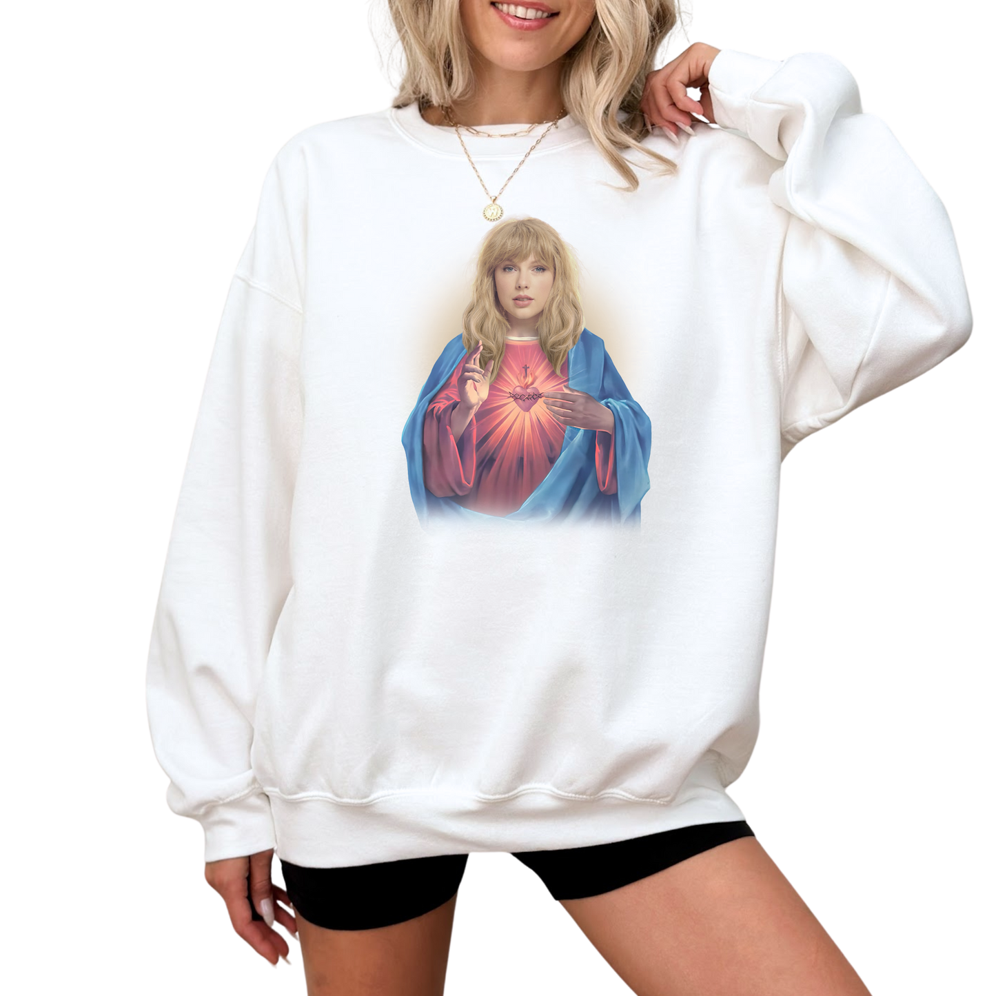 Taylor Swift Jesus Crewneck Sweatshirt