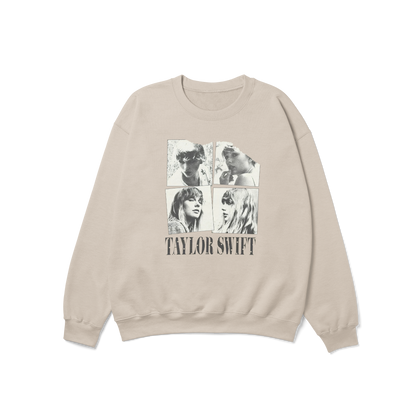 Taylor Swift Collage Crewneck Sweatshirt