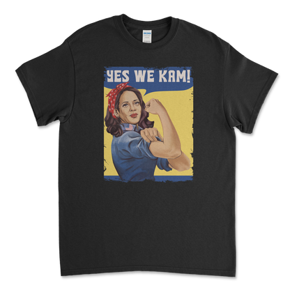 Yes We Kam Feminist Kamala Harris T-Shirt