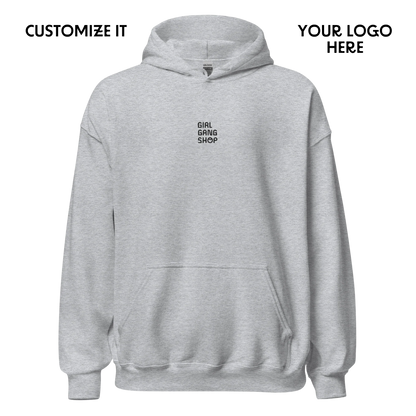 CUSTOM YOUR LOGO Embroidered Hoodie