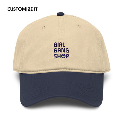 CUSTOM YOUR LOGO Embroidered Vintage Wash Baseball Cap