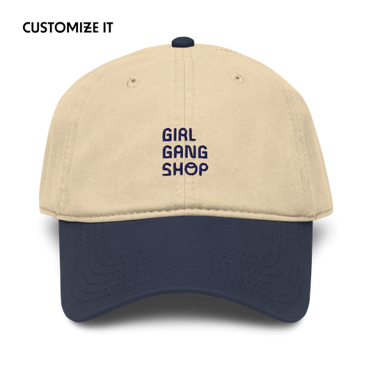CUSTOM YOUR LOGO Embroidered Vintage Wash Baseball Cap