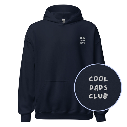 Cool Dads Club Embroidered Father Hoodie