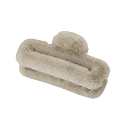 Fluffy Hair Claw Clip