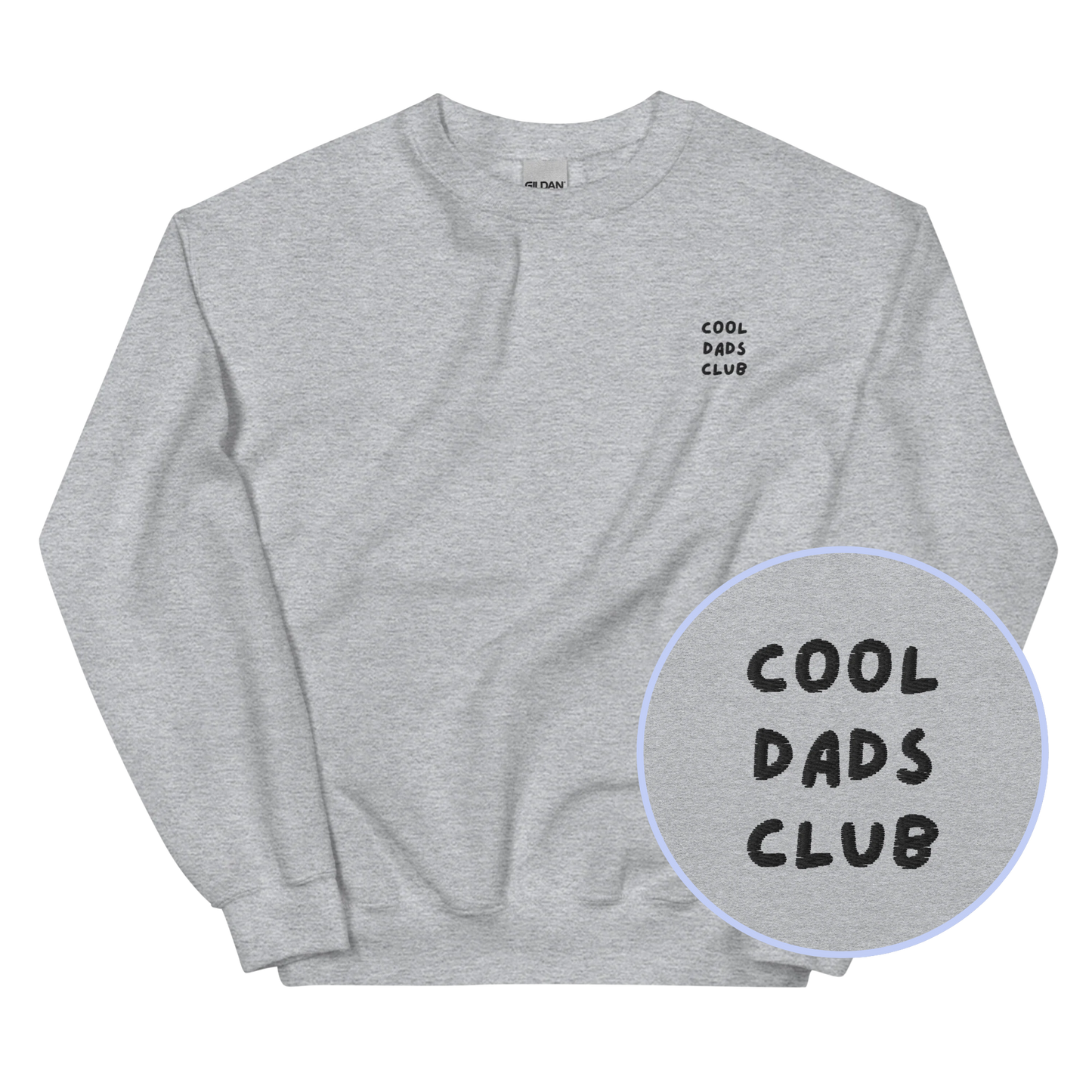 Cool Dads Club Embroidered Sweatshirt