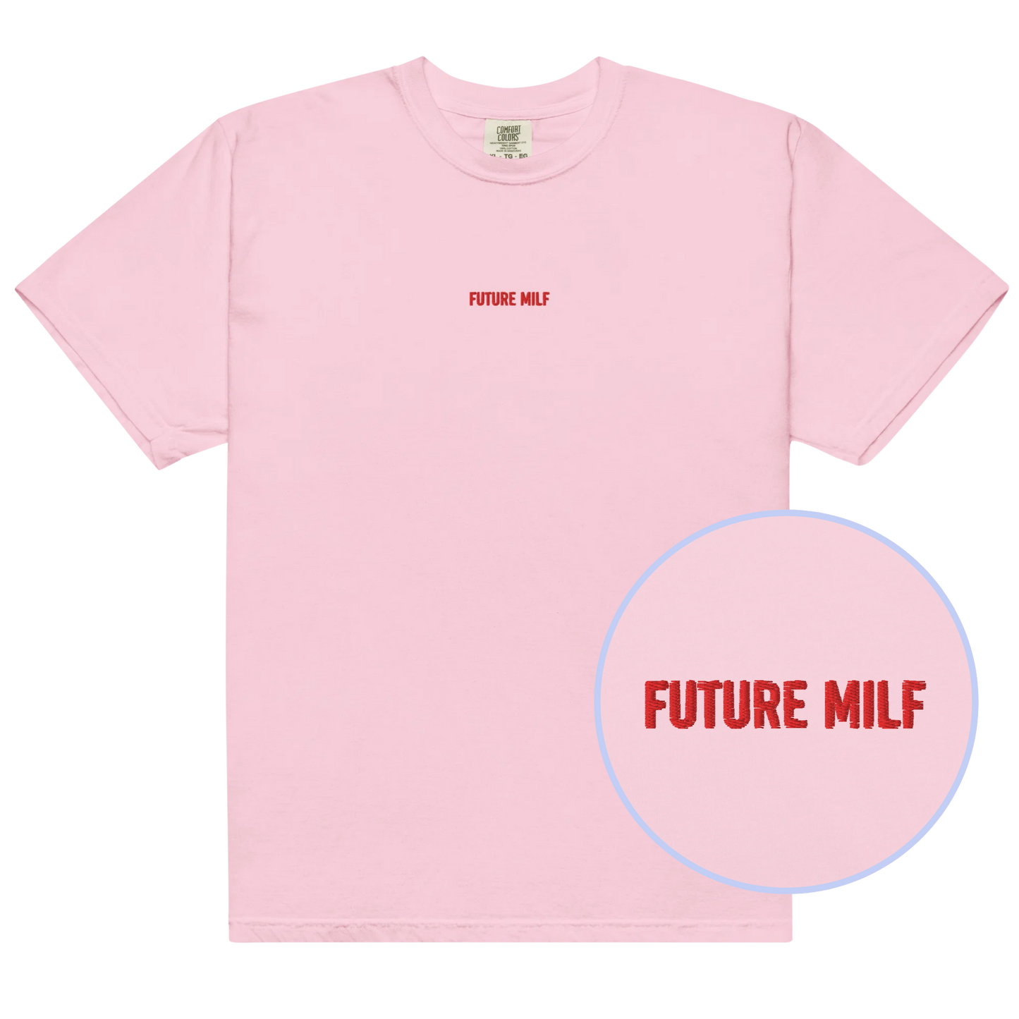 Future MILF Embroidered Classic T-Shirt