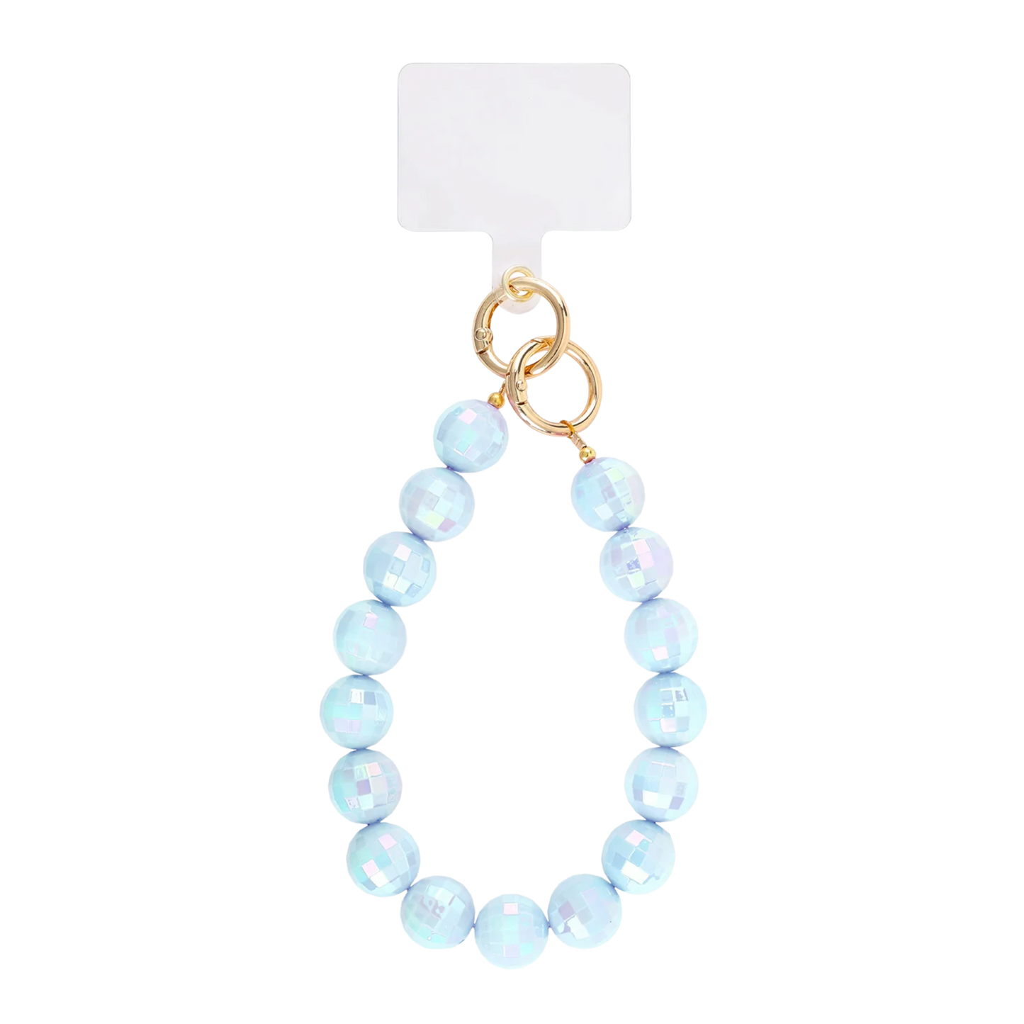 Disco Baby Beaded Phone Lanyard Charm Wrist Strap