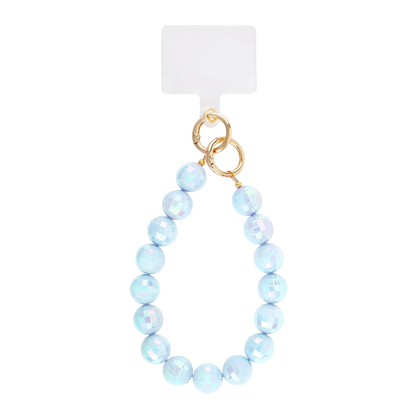 Disco Baby Beaded Phone Lanyard Charm Wrist Strap