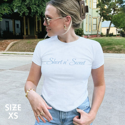 Short n' Sweet Sabrina Baby Tee