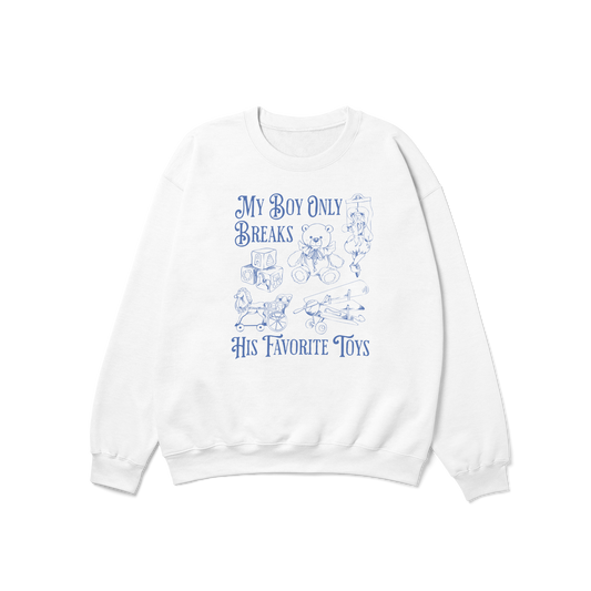 My Boy Only Breaks His Favorite Toys TTPD Crewneck Sweatshirt