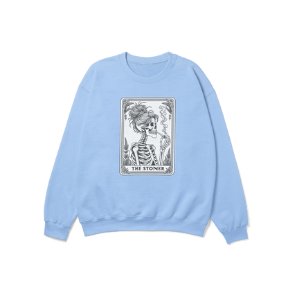 The Stoner Funny Tarot Card Crewneck Sweatshirt