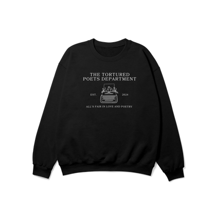 TTPD Typewriter Crewneck Sweatshirt