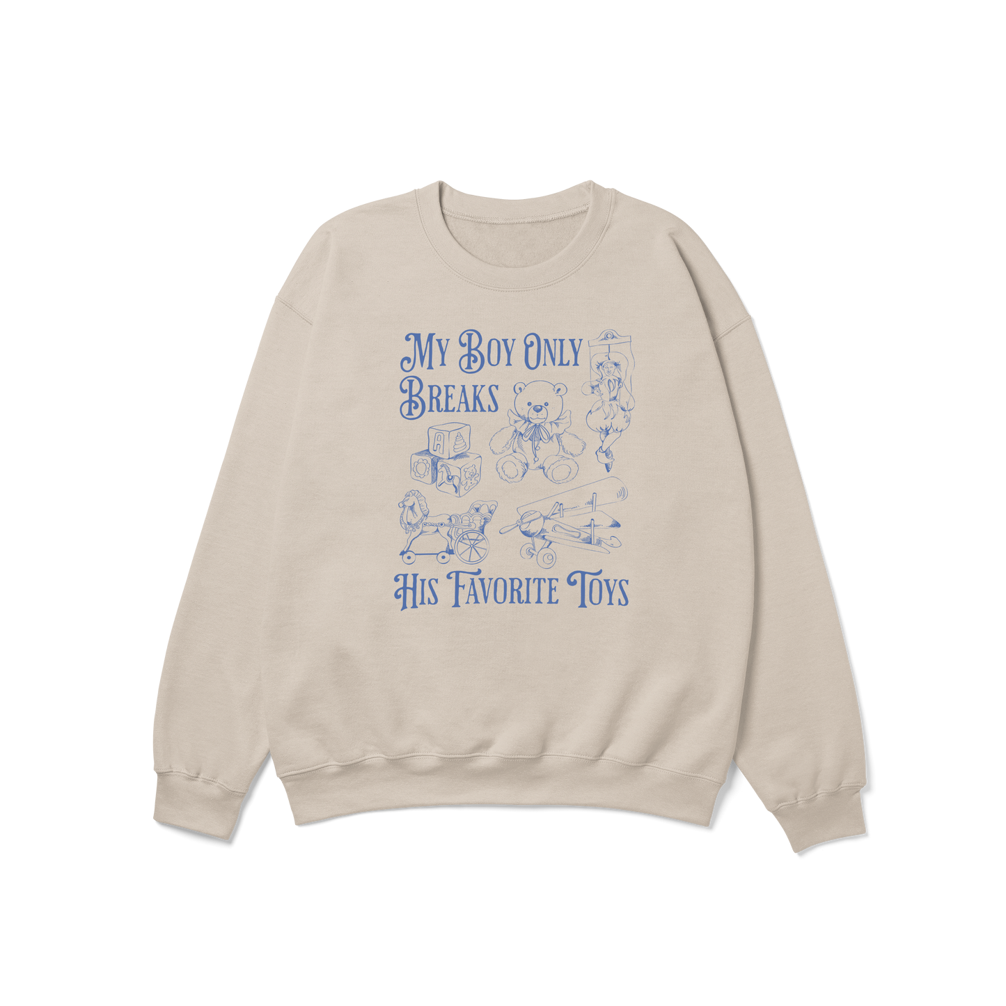 My Boy Only Breaks His Favorite Toys TTPD Crewneck Sweatshirt