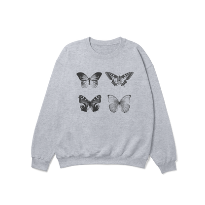 Photocopy Butterflies Crewneck Sweatshirt
