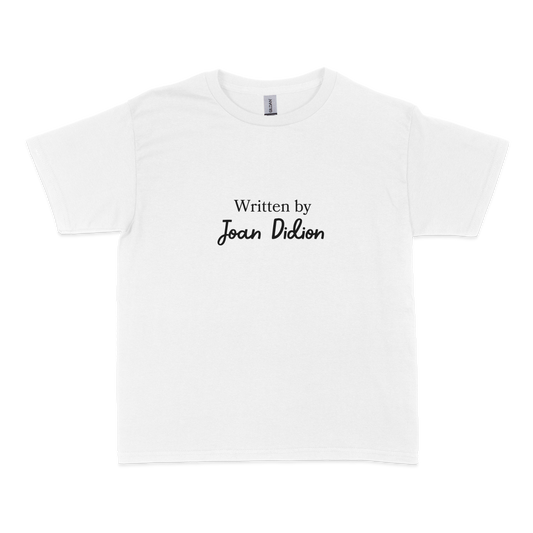 Written by Joan Didion Bookish Baby Tee