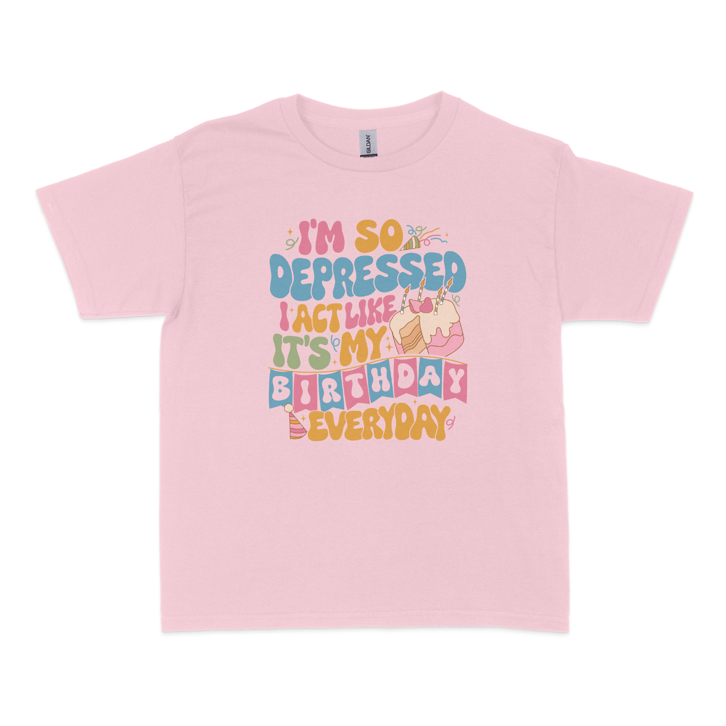 So Depressed Birthday Baby Tee