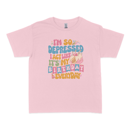 So Depressed Birthday Baby Tee