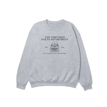 TTPD Typewriter Crewneck Sweatshirt