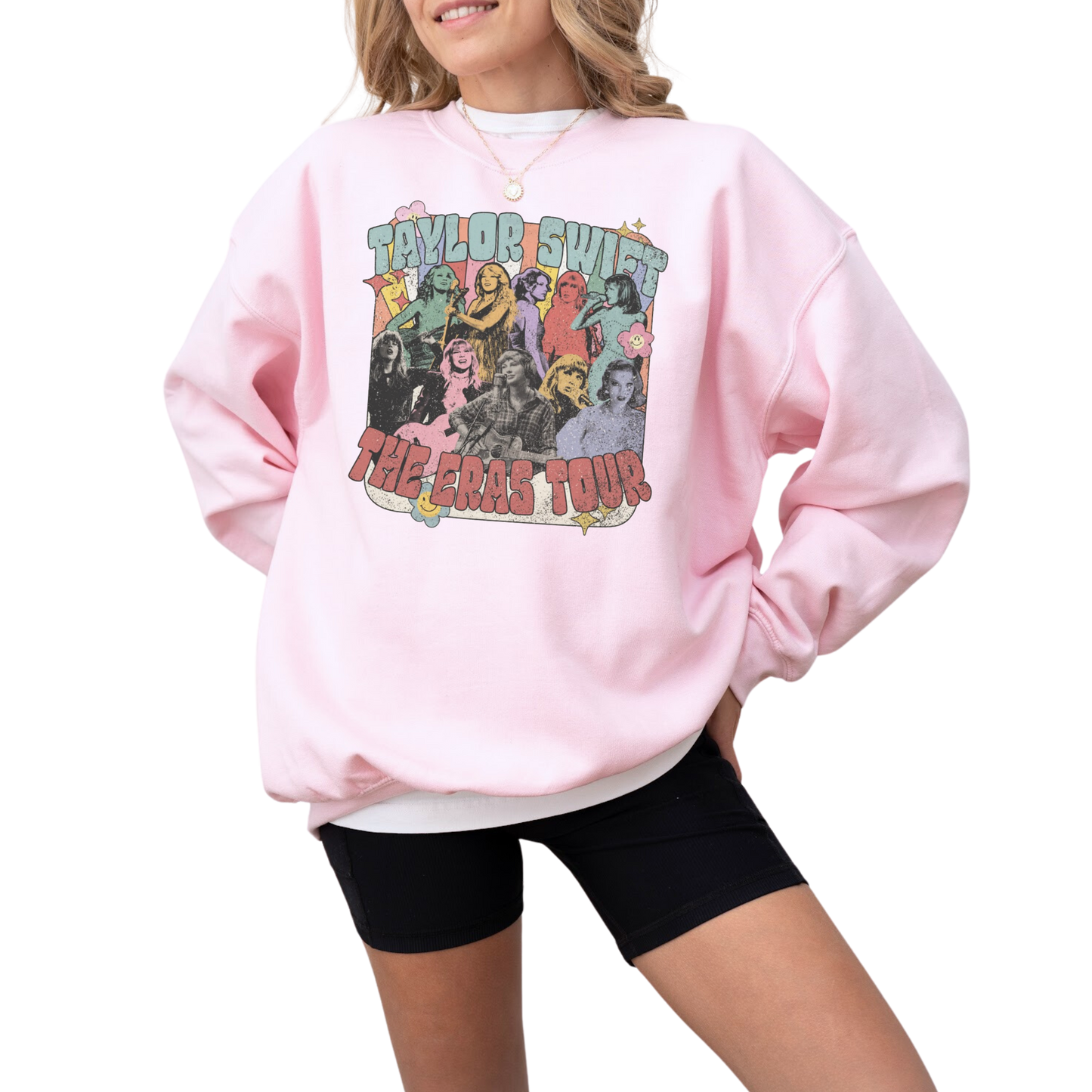 The Eras Tour Retro-Style Crewneck Sweatshirt