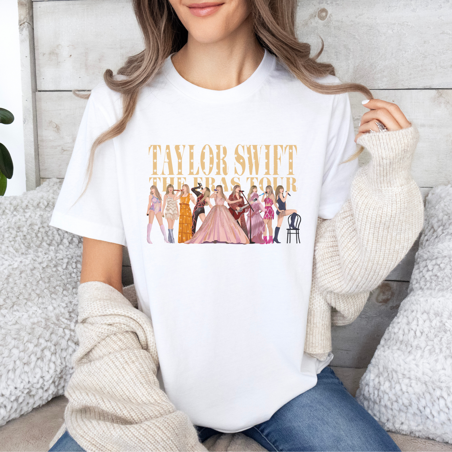 Eras Tour Iconic Outfits Taylor Swift T-Shirt