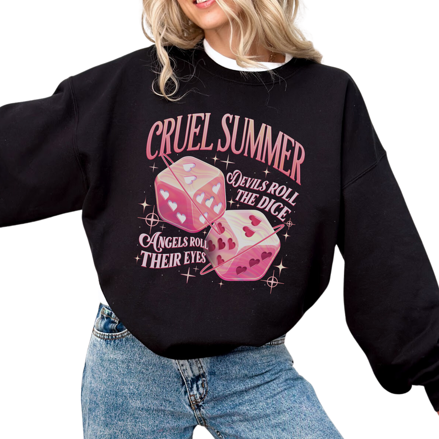 Cruel Summer Dice Crewneck Sweatshirt