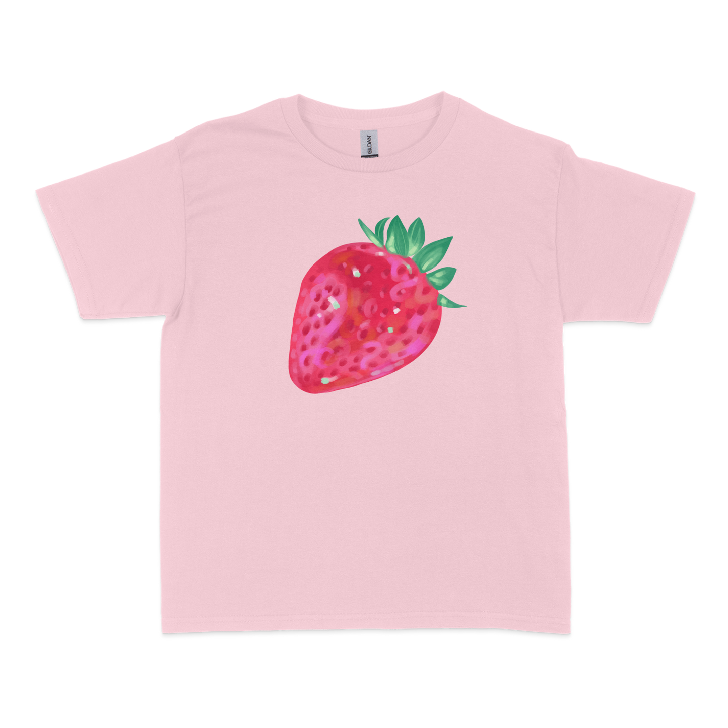 Iridescent Strawberry Baby Tee