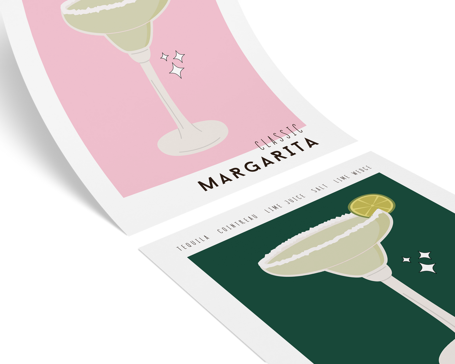 Margarita Cocktail Poster