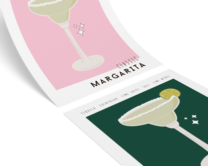 Margarita Cocktail Poster