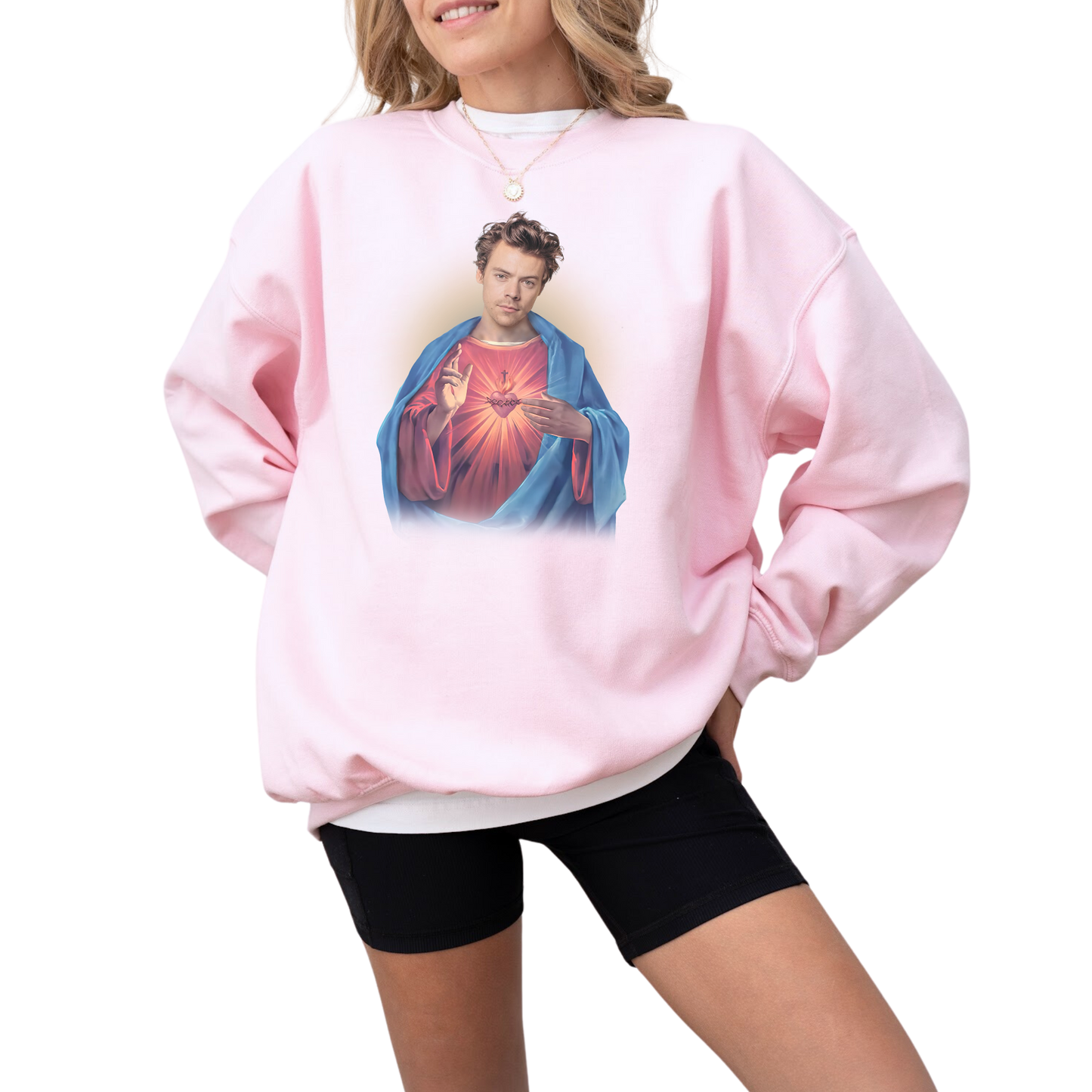 Harry Jesus Crewneck Sweatshirt