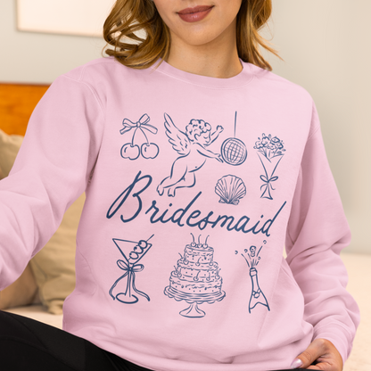 Bridesmaid Bachelorette Sweatshirt