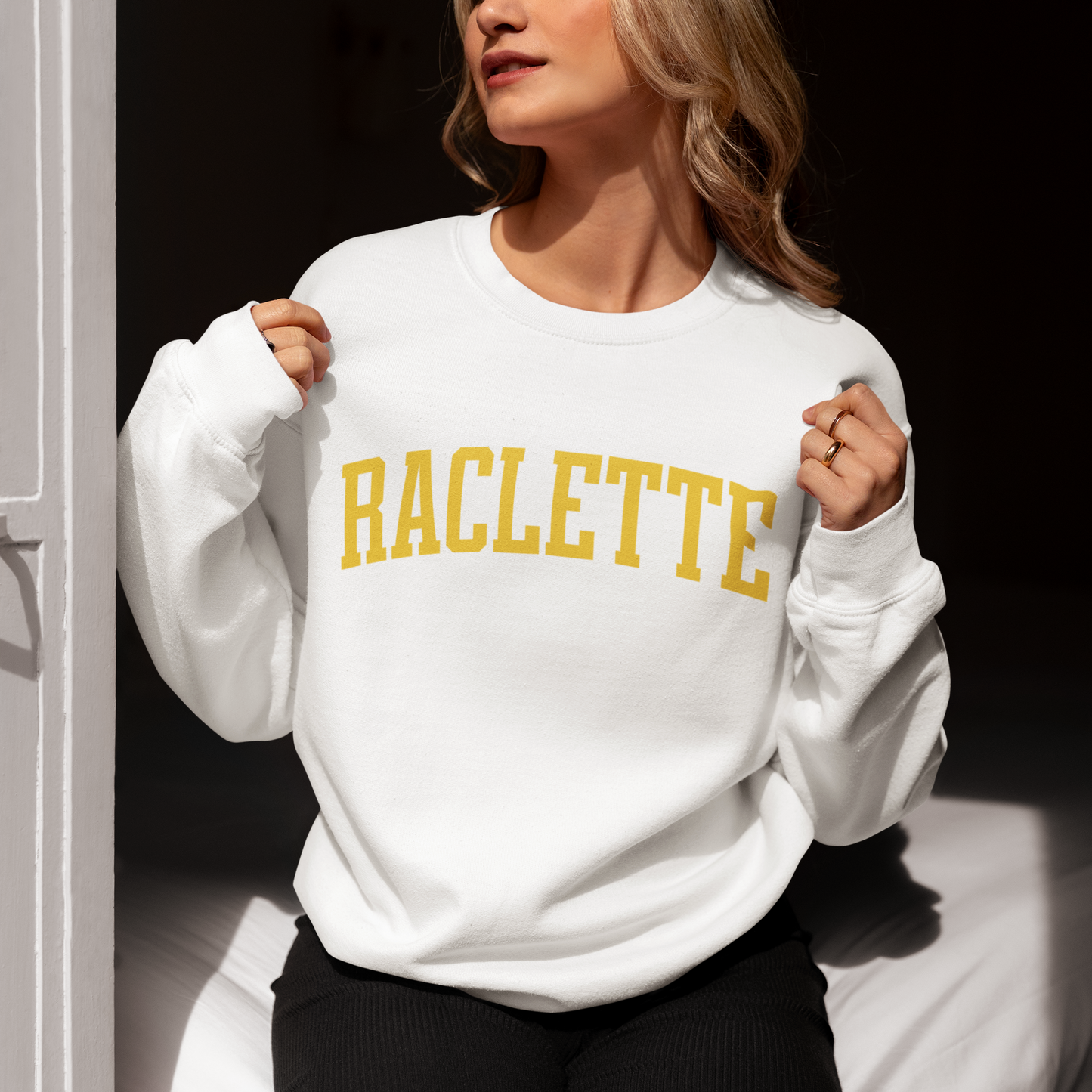 Raclette Food Varsity Sweatshirt