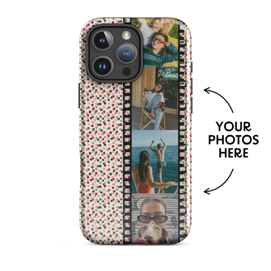 CUSTOM PHOTO Polkadot Sprinkle Aesthetic iPhone Case