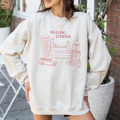 So Long, London Crewneck Sweatshirt